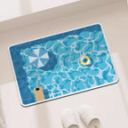 Tapis de Bain Piscine Cartoon – Style Coréen