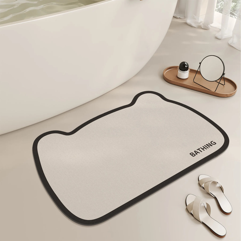 Tapis de Bain Ours Cartoon – Style Coréen
