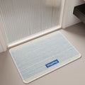 Tapis de Bain Tissé Contraste – Style Moderne