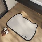 Tapis de Bain Ours Cartoon – Style Coréen