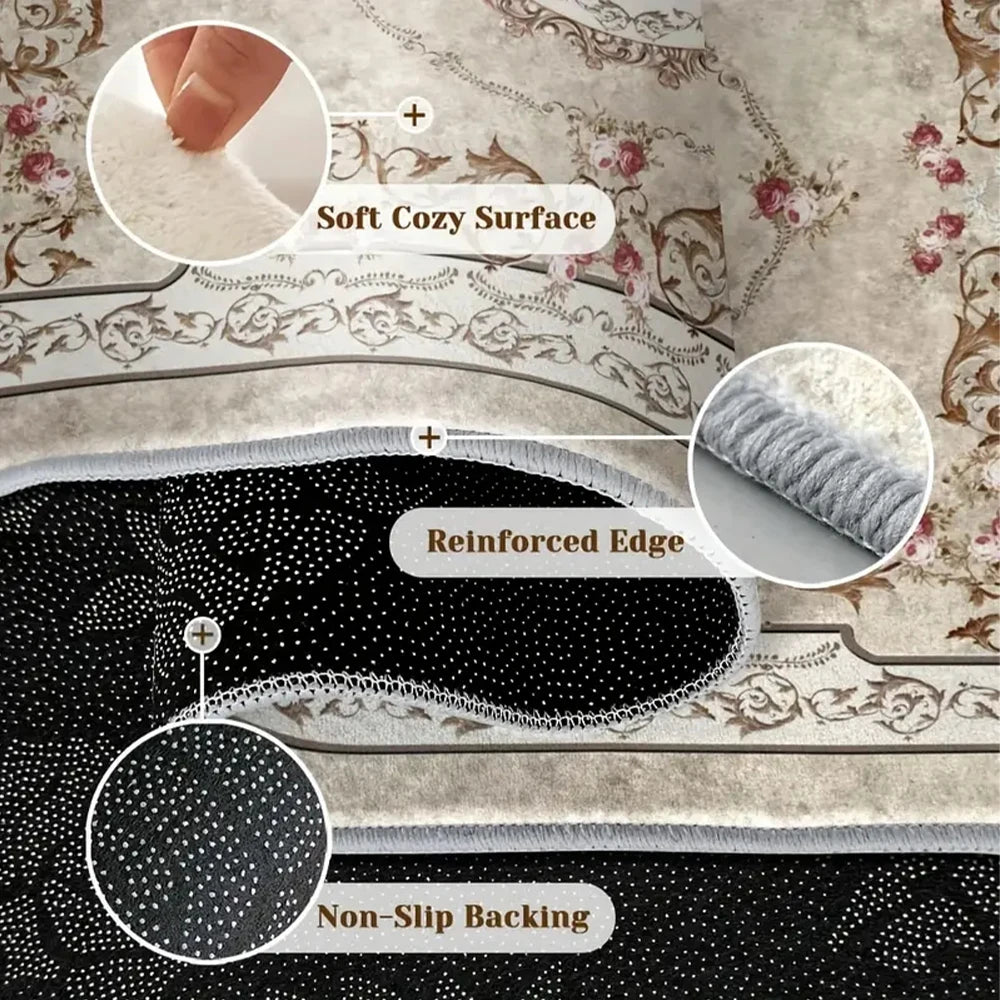 Tapis de Bain Tomate Peluche – Style Coréen