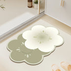 Tapis de Bain Fleurs Cartoon – Style Coréen
