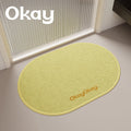 Tapis de Bain Tissé Géométrique – Style Moderne