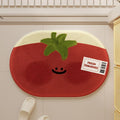 Tapis de Bain Tomate Peluche – Style Coréen